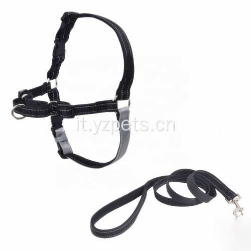 Fascia toracica per cane riflettente in nylon